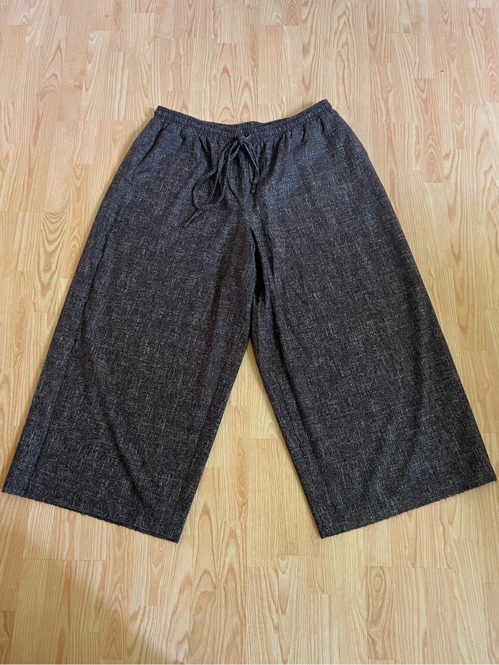 PARI PASSU WOOL BLEND TWEED PANTS 2X